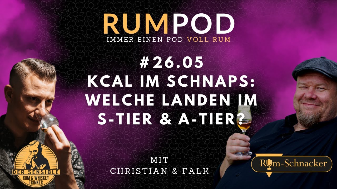 RumPod #26.05 | 🎙️Eyes Wide Shut - So vertust du dich bei den Kalorien im Schnaps!
