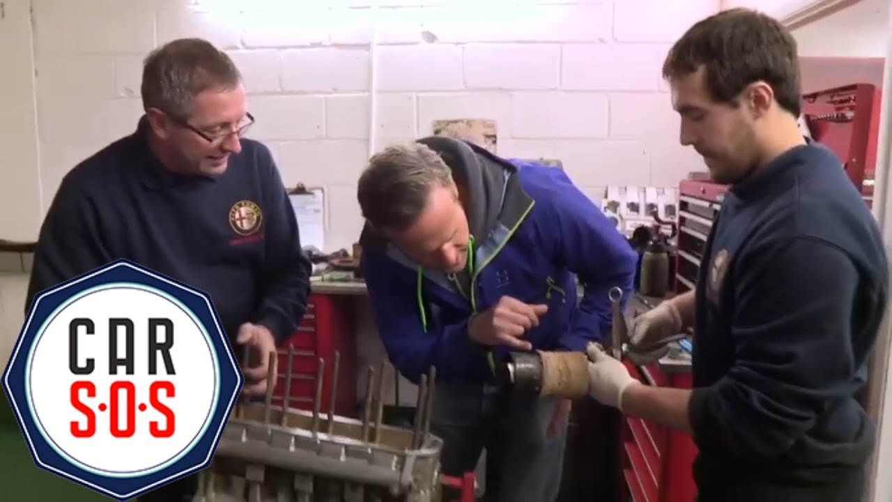 1963 Alfa Romeo Giulia 1600 Spider Engine Rebuild | Car S.O.S.