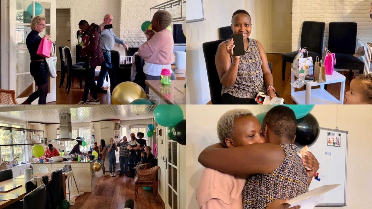 Surprising our 1st Aupair with a farewell party + Showering her with gifts | Vlog | Thank you Jane❤️