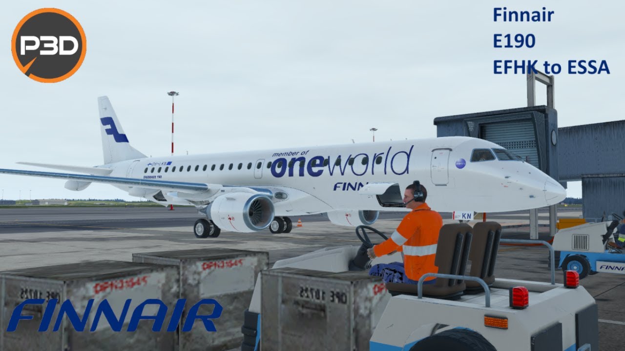 FeelThere E190 | Finnair | EFHK to ESSA