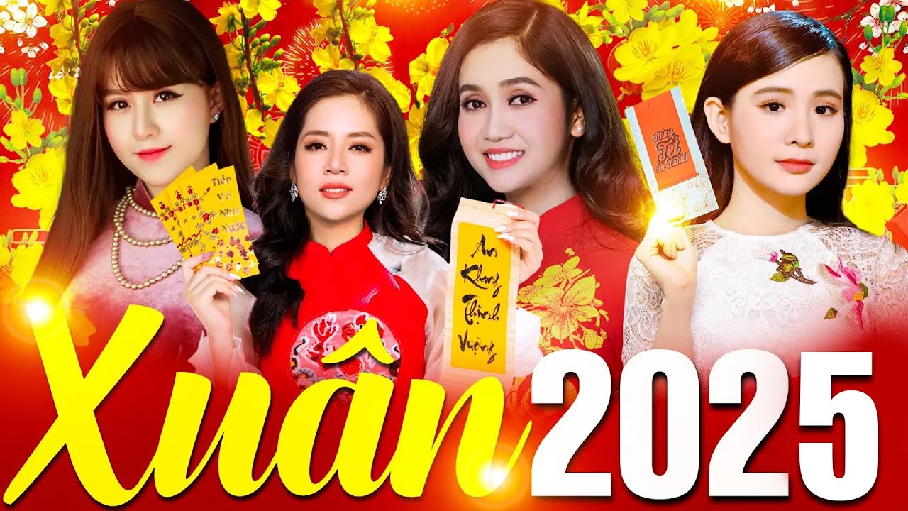 Liên Khúc NHẠC XUÂN BOLERO Nhiều Ca Sĩ Trẻ - Nhạc Xuân 2025 HOÀNG HẢI, PHƯƠNG ANH, Ý LINH, PHƯƠNG Ý