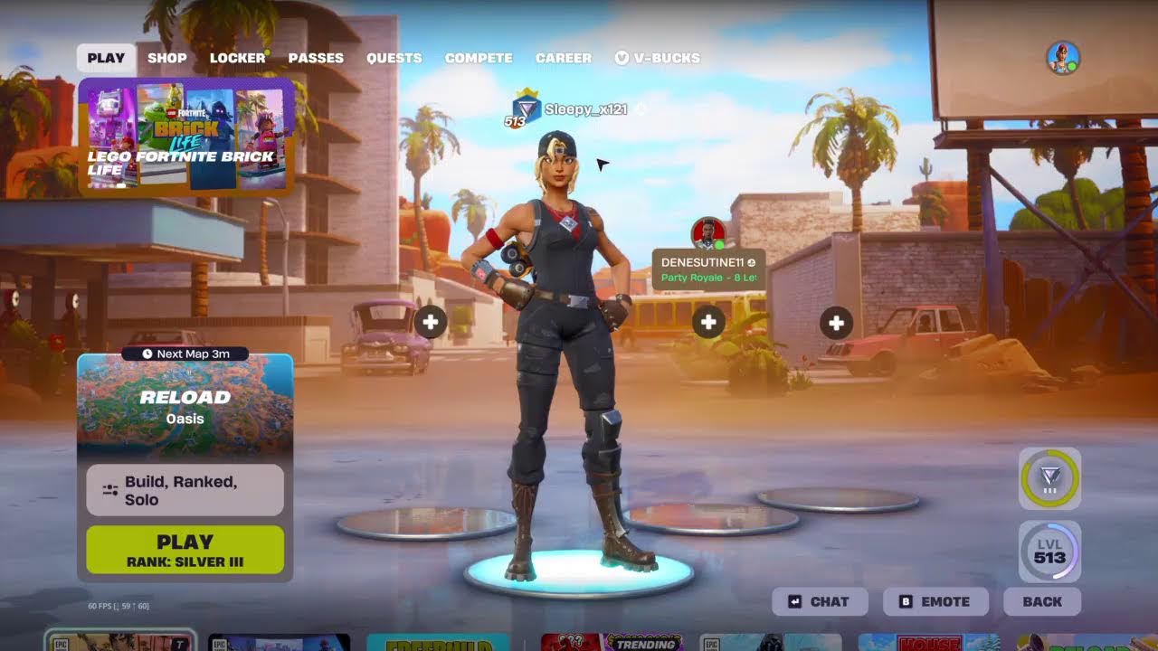 Fortnite Battle Royal Rank Solo
