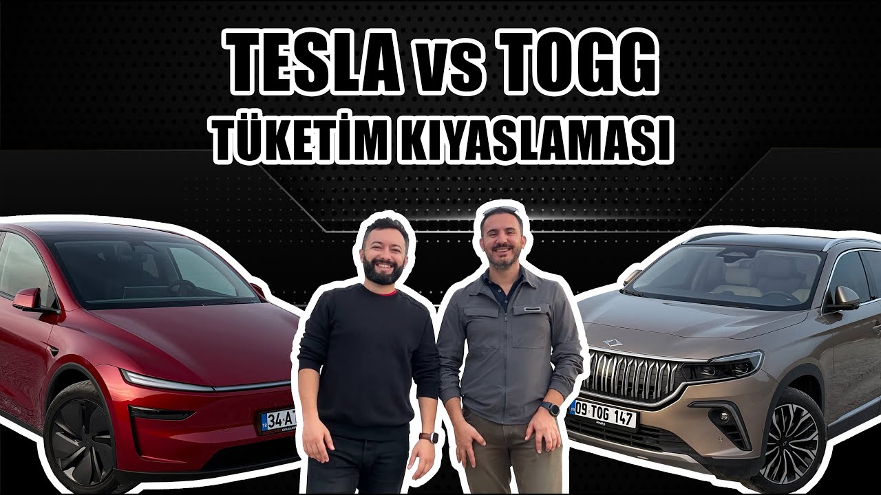 Togg T10X vs Tesla Model Y | Tüketim Kıyaslaması | 125 km Gerçek Tüketim Testi