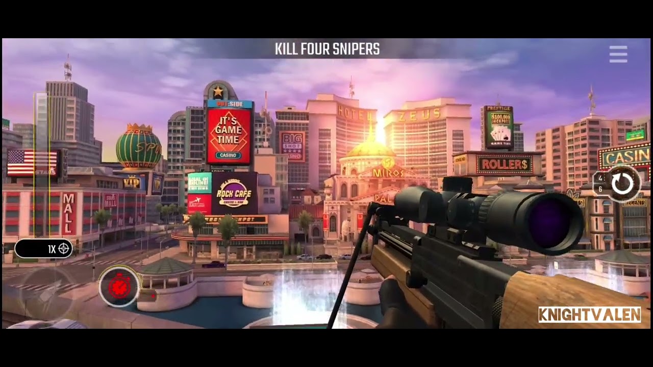 Z13 Casino Lv 11 to 15 - Pure Sniper Gameplay