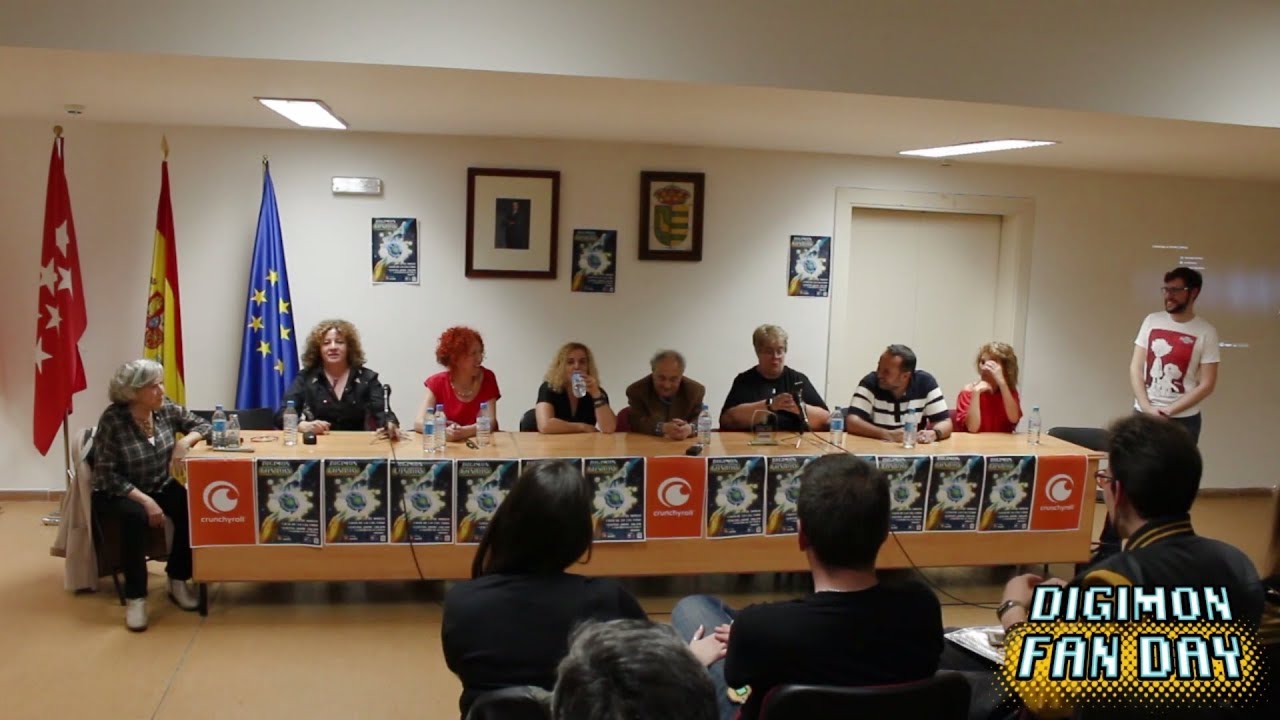 Digimon Fan Day - Actores de Doblaje Homenaje a Chema Carrero Parte 2