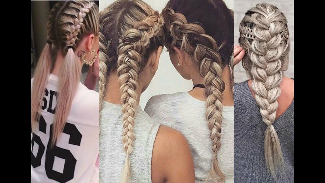 Hermosos Peinados Faciles con trenzas - Trenzas faciles y bonitas 2018