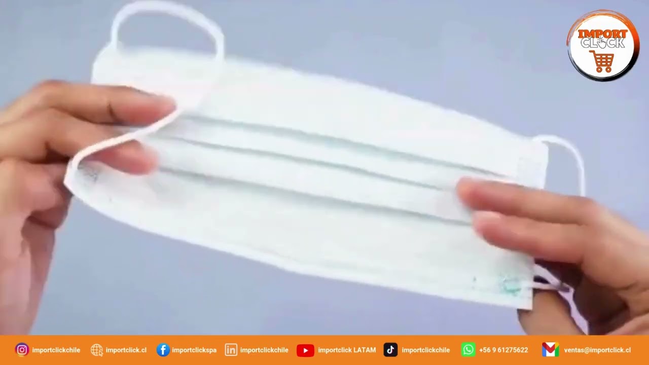 Mascarillas Desechable Celeste Certificadas Quir&uacute;rgica 50 UN