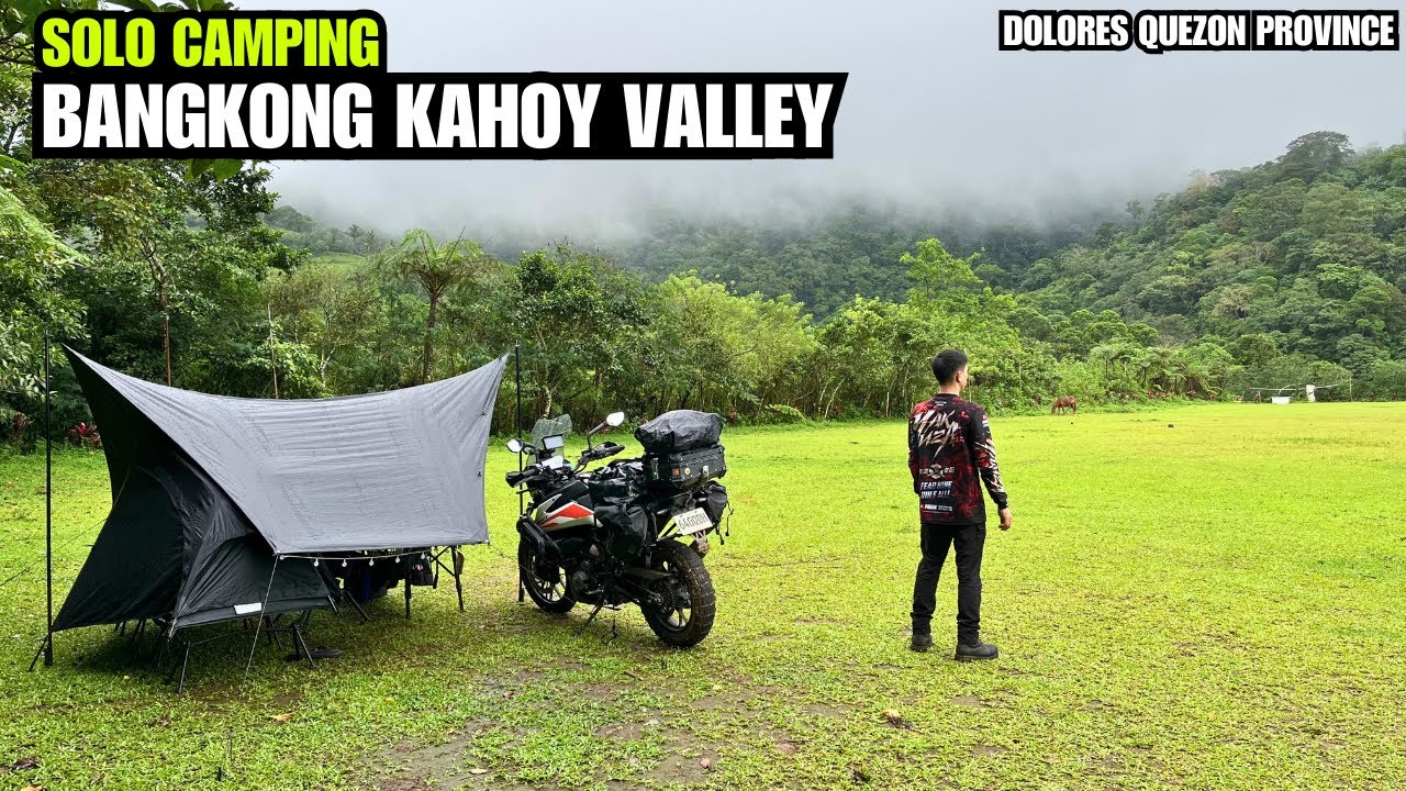 Solo Camping - Bangkong Kahoy Valley - Dolores Quezon Province