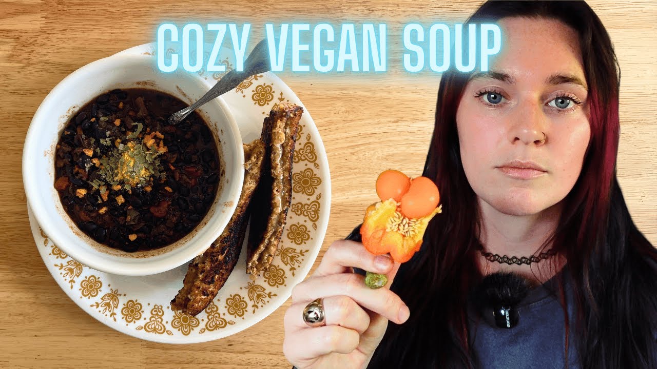 Cozy Vegan Soup | Panera Black Bean Soup
