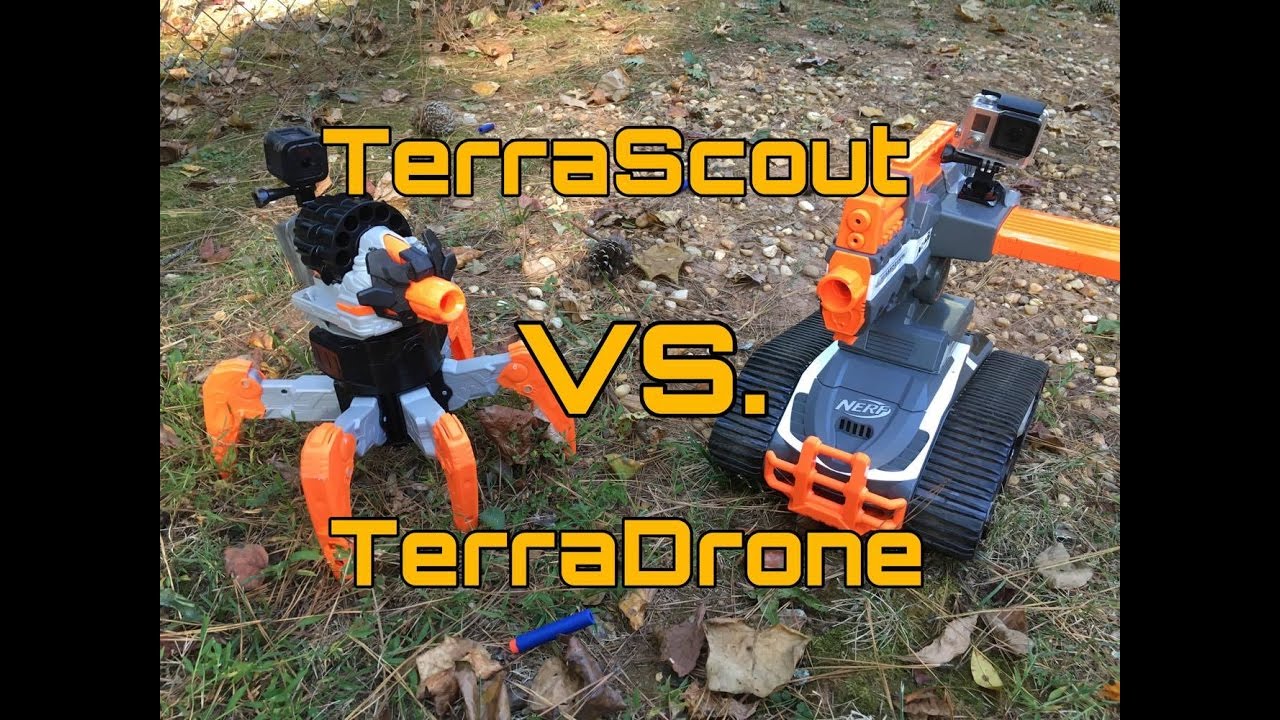 Nerf Terrascout против Nerf Terradrone (что лучше купить?)