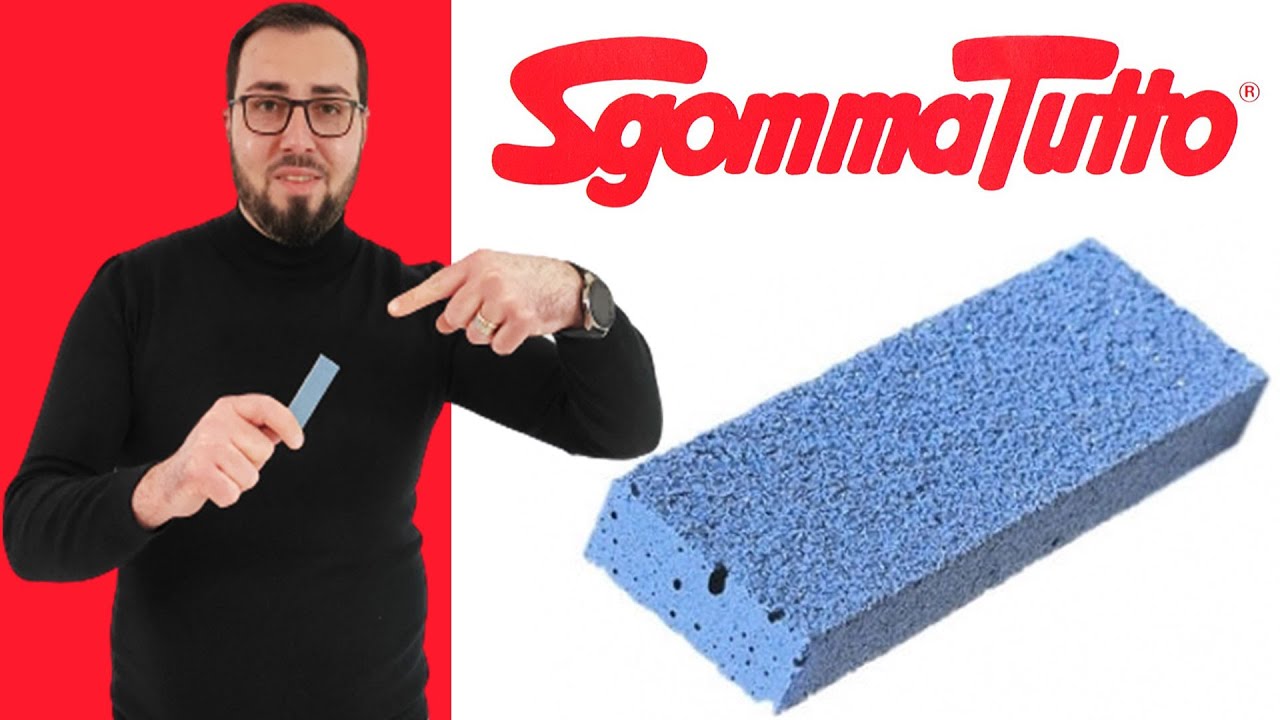 Sgommatutto Rubaway Gomma Rimuovi Ruggine Sporco da Cucina Ruote Auto Sedie Fughe