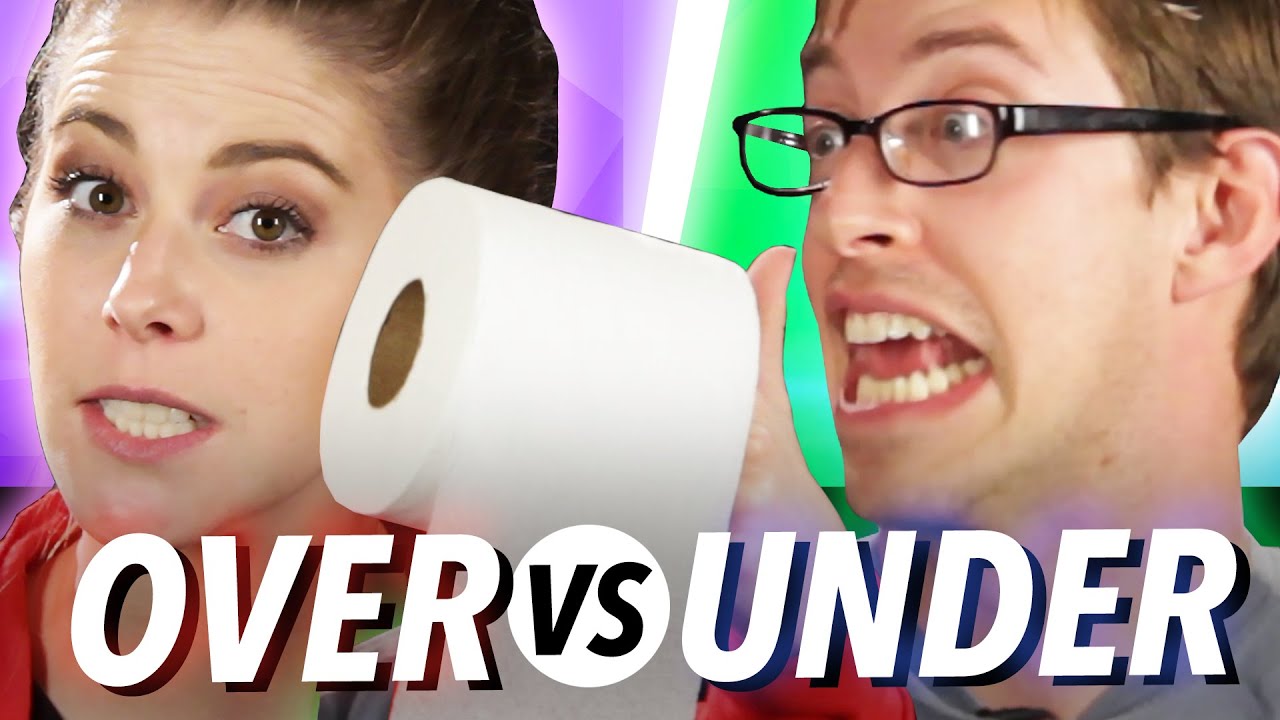 Toilet Paper: Over Vs. Under &bull; Debatable