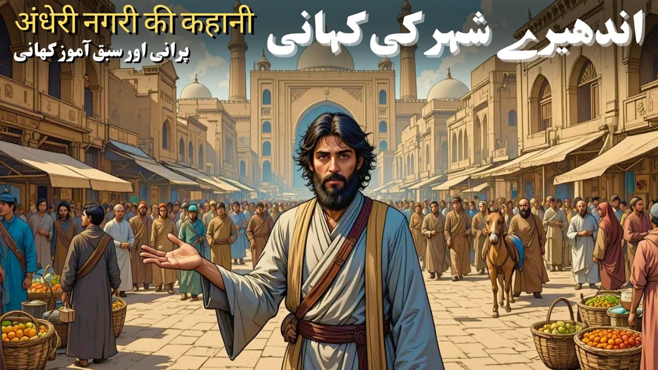 Taarik Sheher | Bewaqoofon Kay Sheher | अन्धकार नगरी, मूर्खों का शहर |Urdu Moral Story | Hindi Story