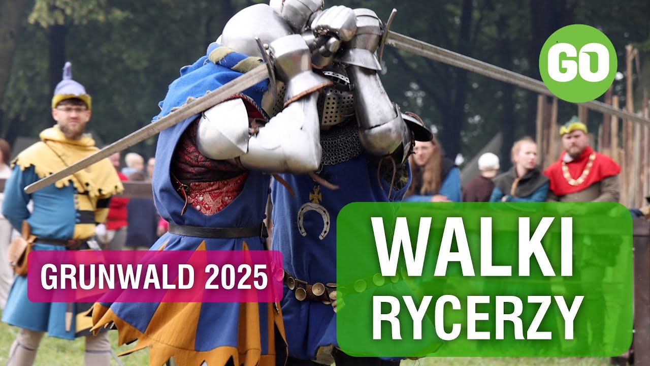 Szok! Rycerze w PRAWDZIWEJ walce pod Grunwaldem 2025!⚔️