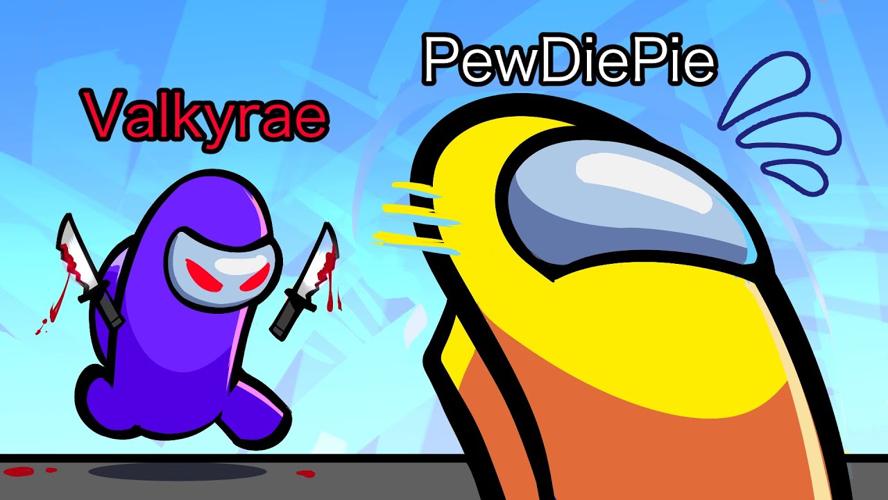 The crossover we all didn't expect.. ft PewDiePie, JackSepticEye, Toast and more - Among Us