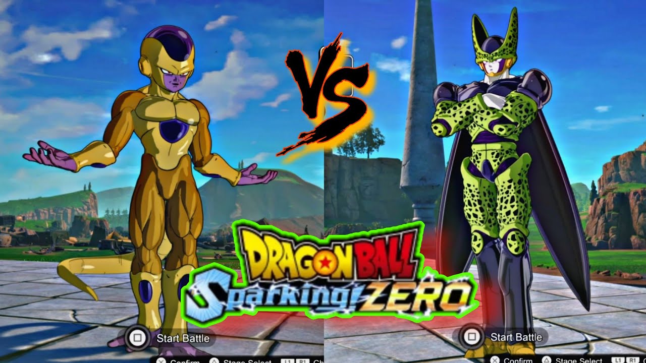 Perfect Cell VS Golden Frieza | Dragon Ball Sparking Zero [ 4K 60FPS ]