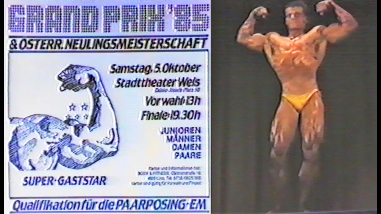 NABBA Austria Grand Prix 1985 - Competitors Introduction