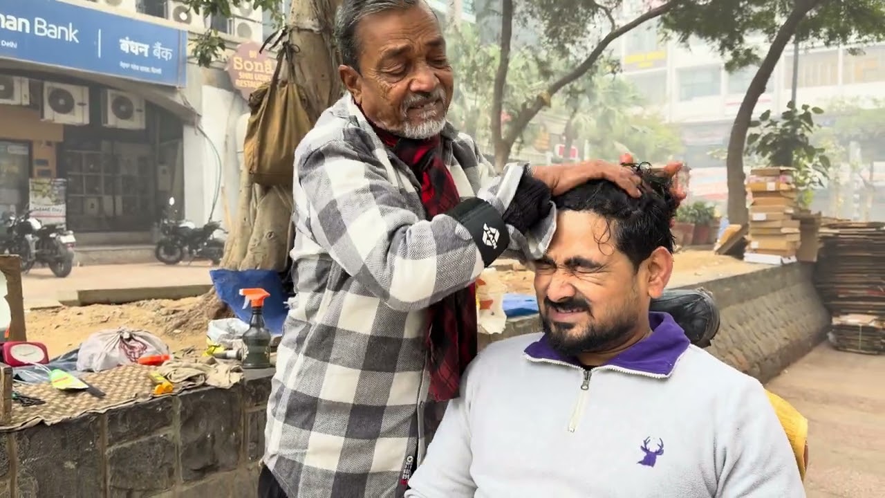 Relaxing Head Massage by Waris Barber | The Secret to Reducing Stress and Anxiety | BarberVibes ASMR