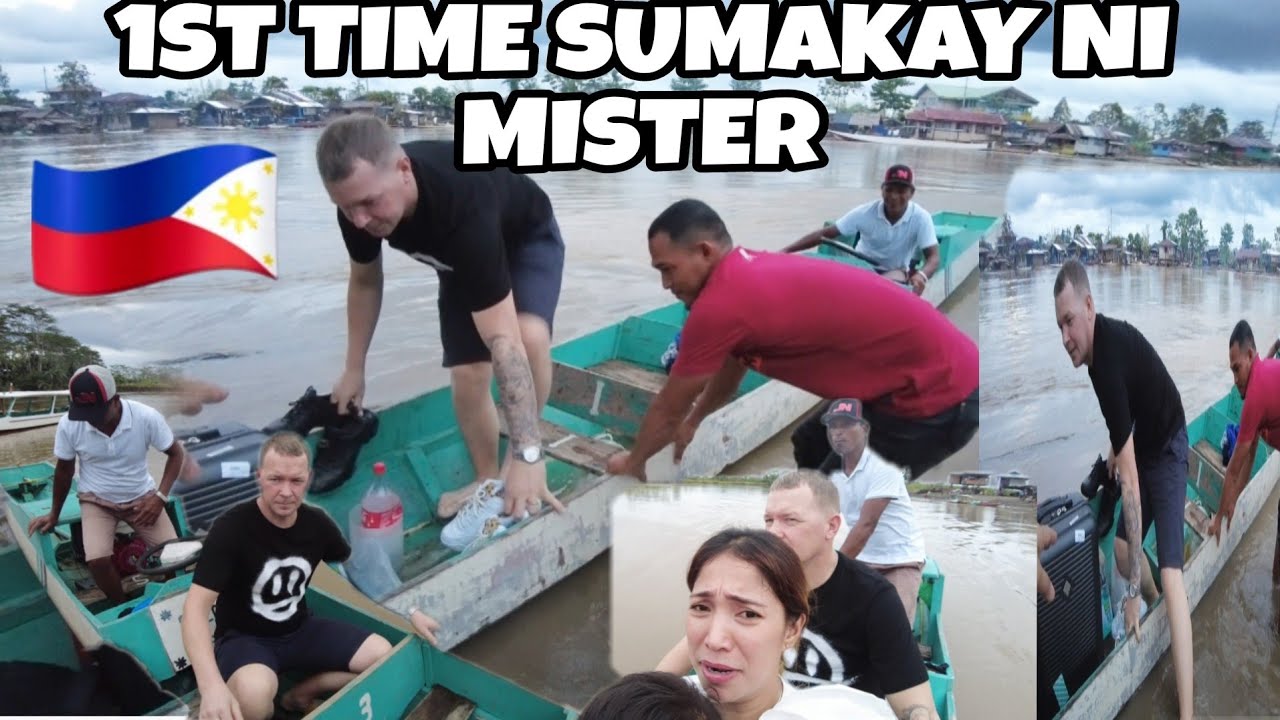 1ST TIME SUMAKAY NI MISTER NG BANGKA+MAYPA WELCOME ANG FAMILYA|PINAS VLOG|