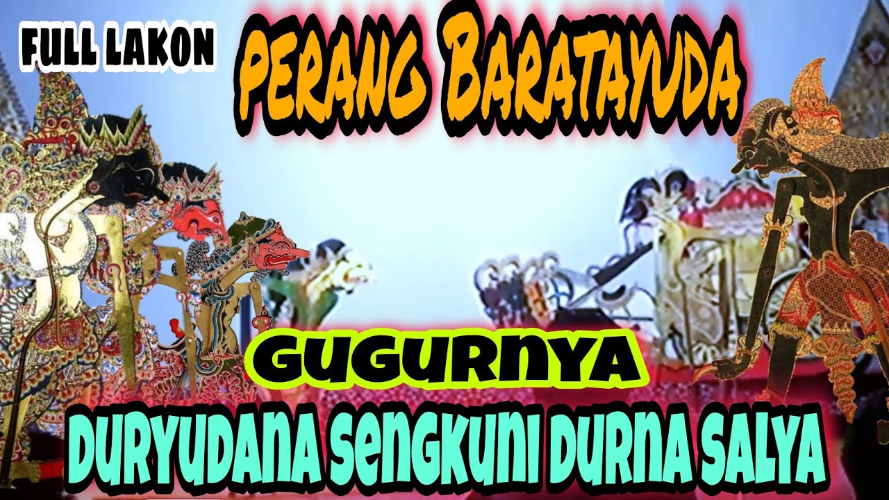full lakon spesial perang baratayuda duryudana sengkuni durna modar//ki seno nugroho
