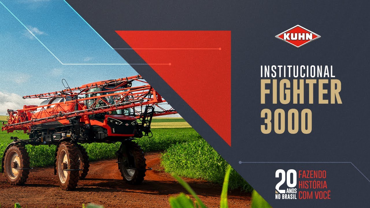 Institucional | Pulverizador Autopropelido | KUHN Fighter 3000