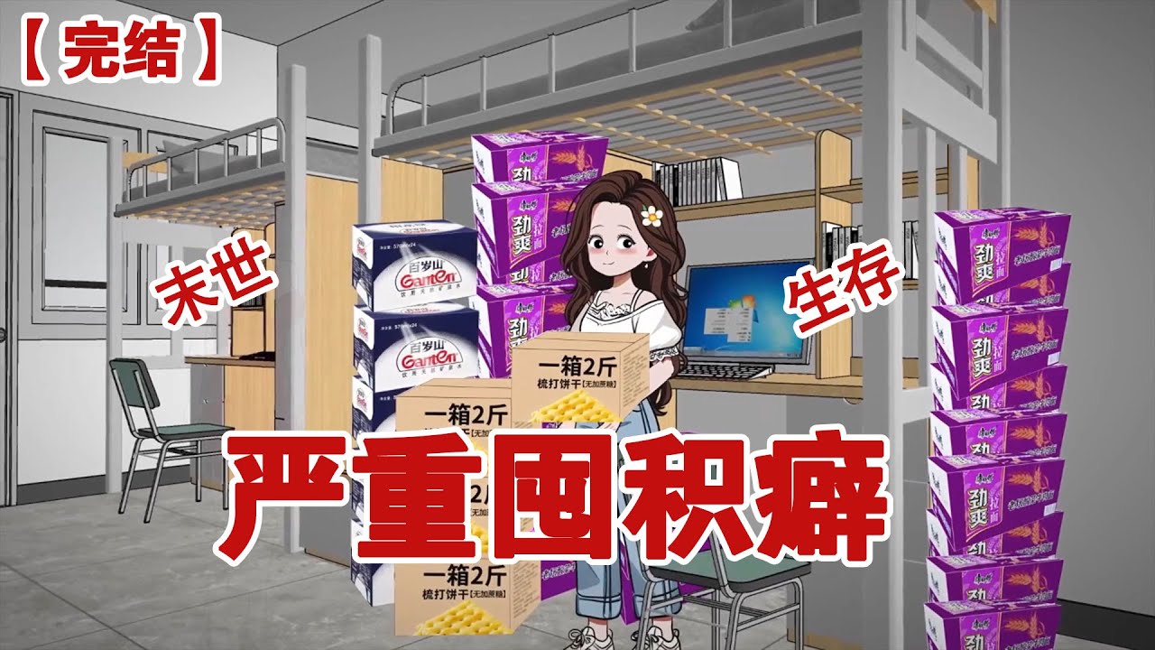 【完结】《严重囤积癖》我有很严重的囤货癖。室友说我有病，嫌我买的都是些破烂。#动画 #小说 #悬疑#凶杀#恐怖#灵异讲述屋