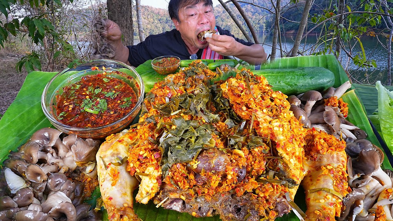 น้ำพริกข่า กินกับ ไก่บ้านนึ่งสมุนไพร-09-02-2026-