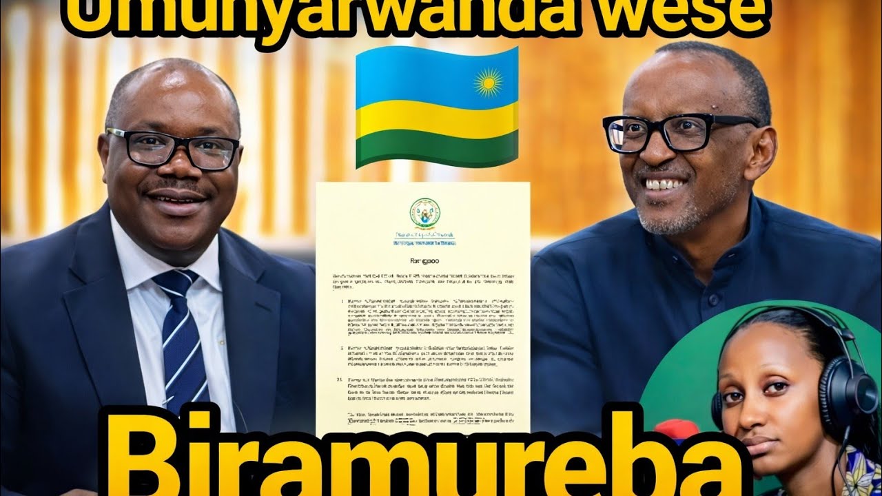 Rwanda 🔥 Breaking News Umunyarwanda wese Biramureba 