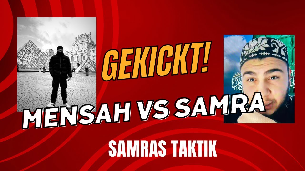 Mensah (Christ) vs Samra (Muslim) -2. „Debatte“ - Witzfigur lässt Mensah nicht reden & kickt❌