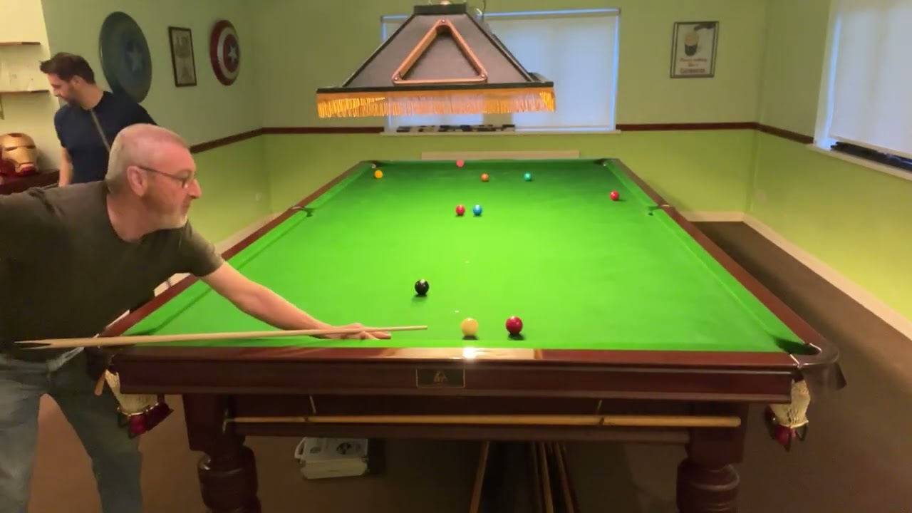 Our new snooker room ( clash of father and son 334 )