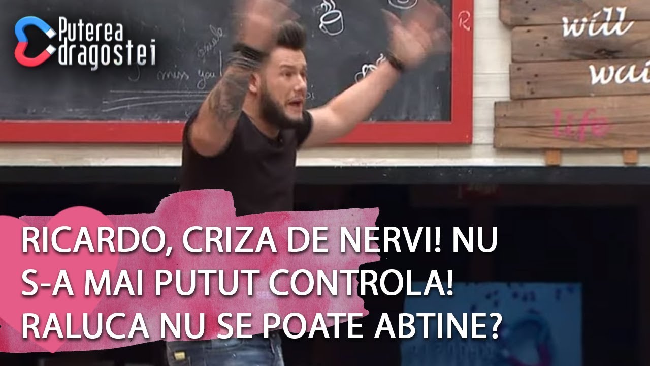 Puterea dragostei - Ricardo, criza de nervi! Nu s-a mai putut controla! Raluca nu se poate abtine?