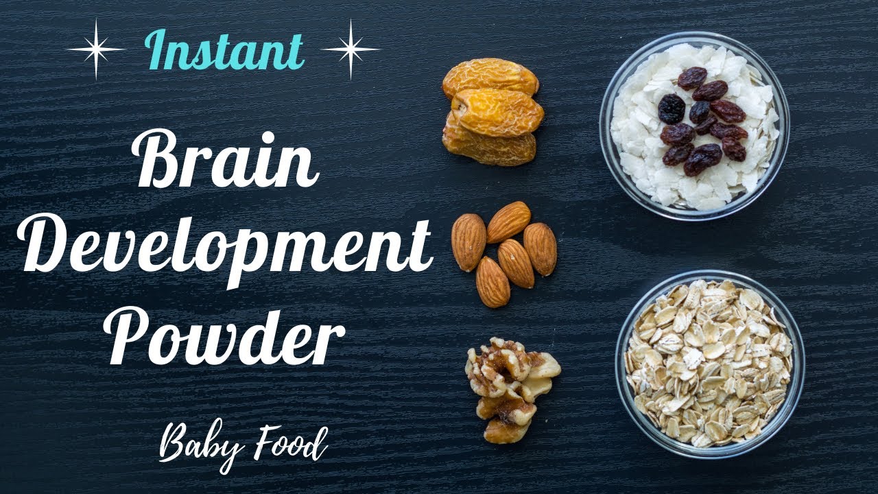 INSTANT Brain Development Powder for 1+ Year Babies & Kids || Baby Weight Gaining Recipe | Baby Food