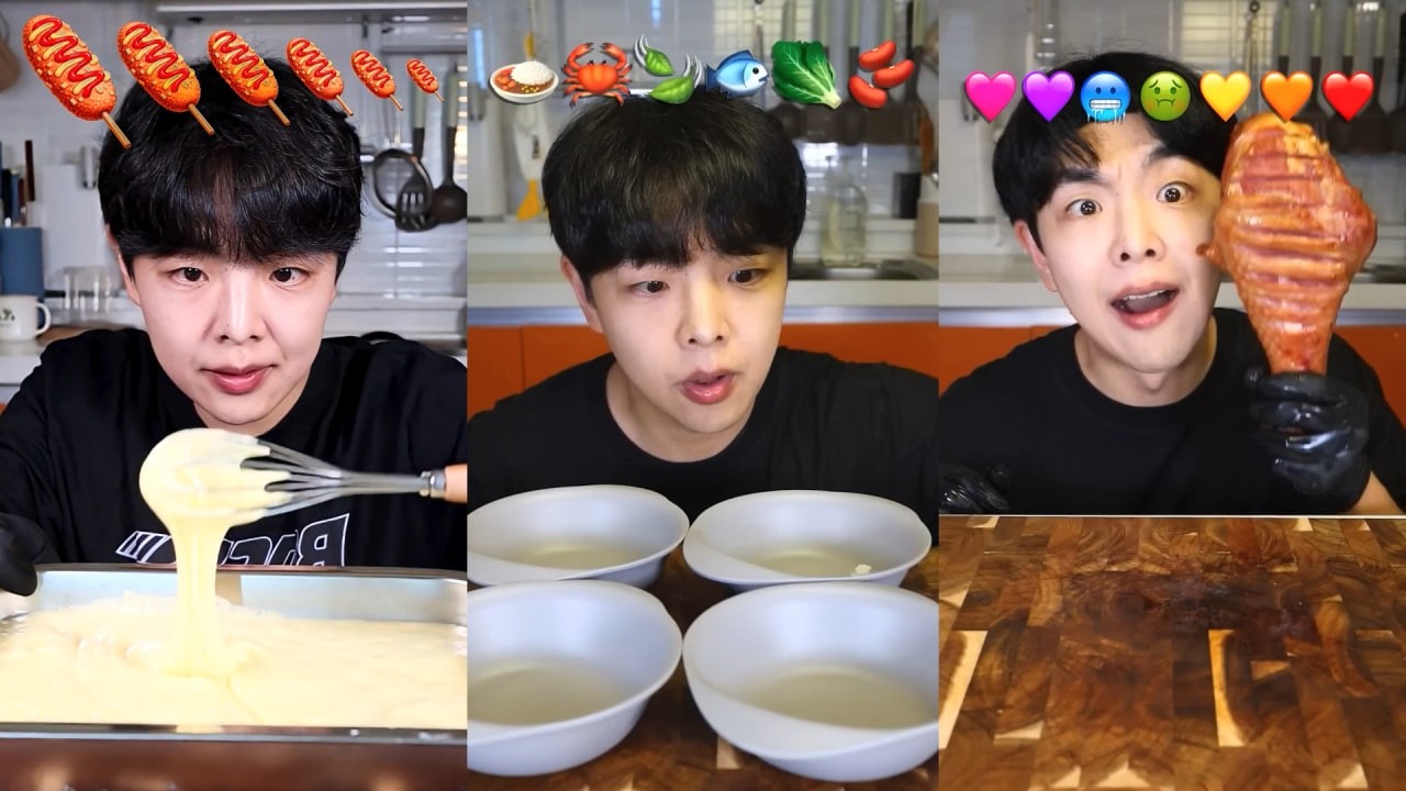 BEST SEUNGBINI ASMR COMPILATION 🌈🔥 | Ultimate Emoji Food Challenge & Eating Sounds #2