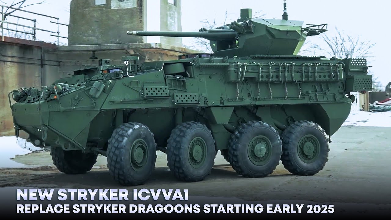 Армия США заменит Stryker Dragoon новым Stryker ICVVA1 в 2025 году