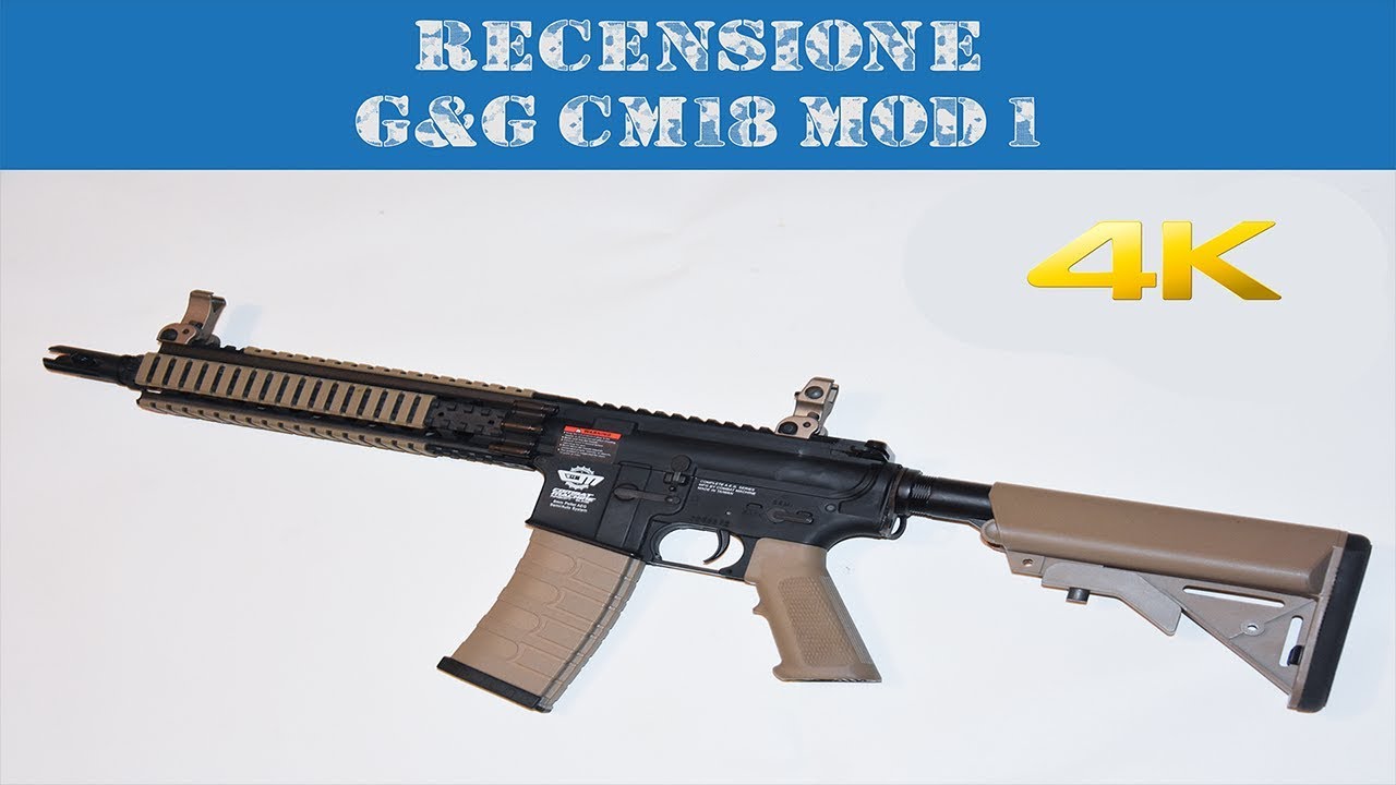 Recensione - G&G CM18 Mod 1