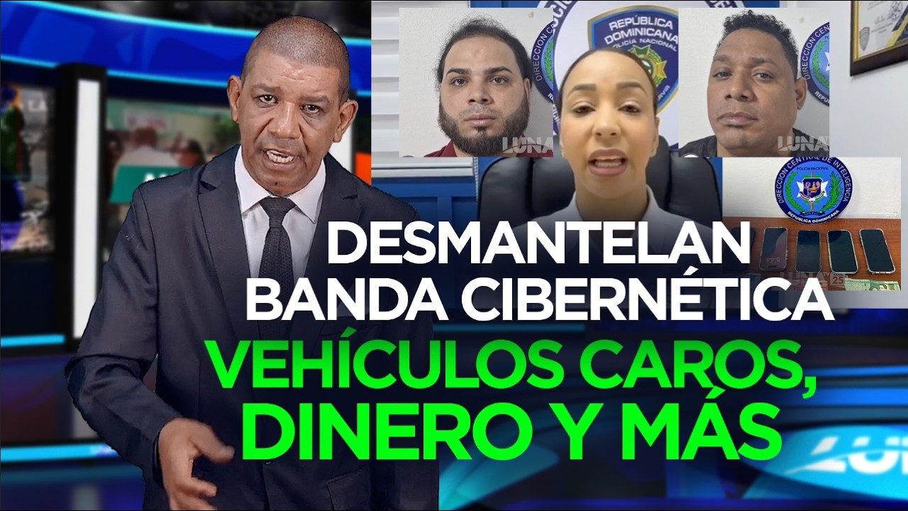 Mira todo lo que encontraron en este allanamiento a banda cibernética, dinero, carros, celulares....