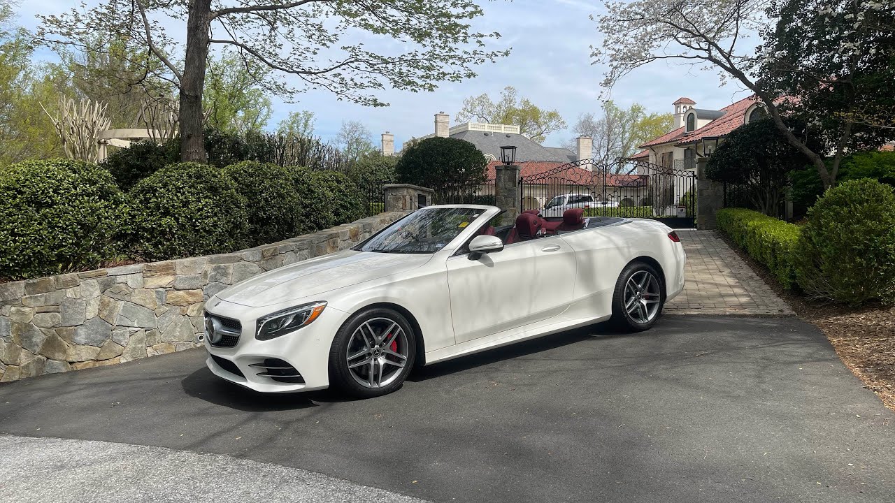Mercedes-Benz S560 Cabriolet — идеальный автомобиль для дорог общего пользования, способный разог...