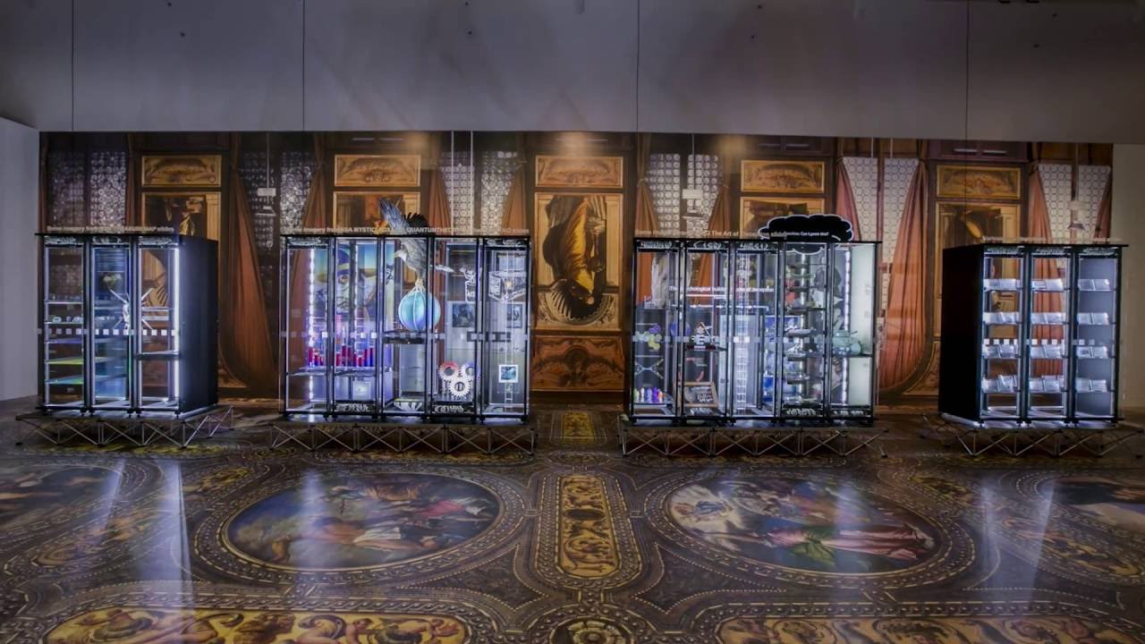 Installing Simon Denny's Secret Power at Te Papa