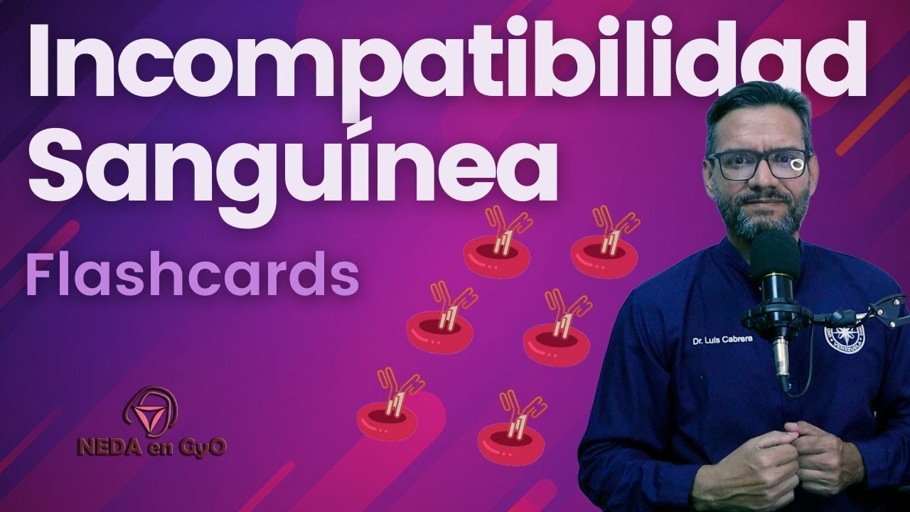 Incompatibilidad Rh y de grupo ABO. SENSIBILIZACIÓN. FLASHCARDS. Puntos CLAVES!