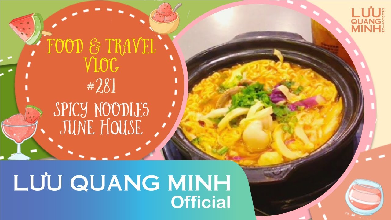 VIETNAMESE FOOD & TRAVEL #281 | Spicy Korean Noodles MI CAY JUNE NOODLE HOUSE