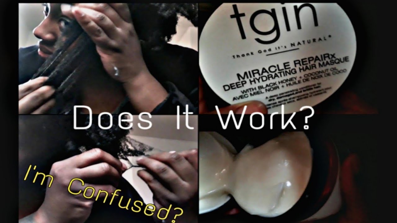 TGIN Miracle Repair Rx Masque| 4C Natural Hair