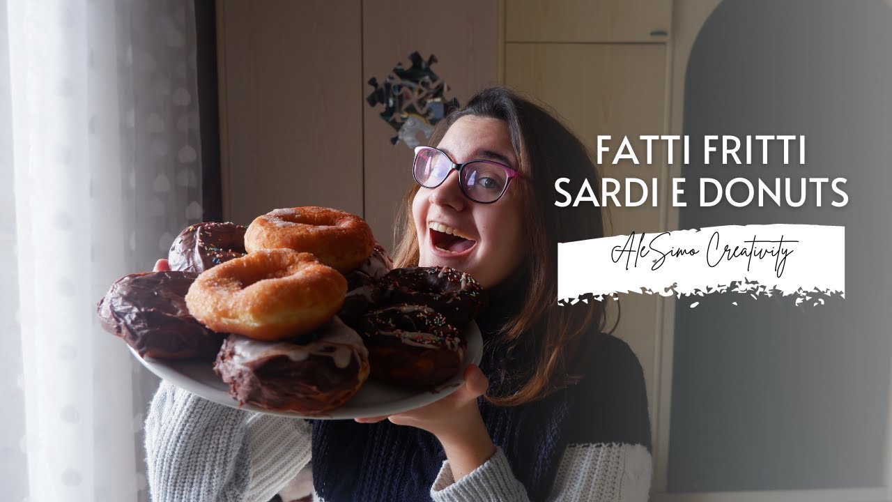 Fatti Fritti Sardi Ricetta e Donuts | Ricette facili e veloci | AleSimo Creativity