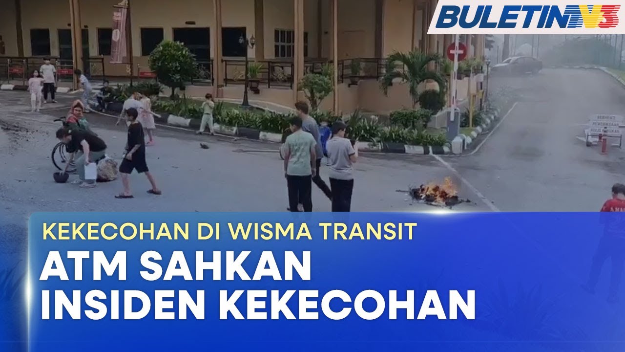 KEKECOHAN DI WISMA TRANSIT | Warga Palestin Mahu Cepat Pulang Ke Gaza - ATM