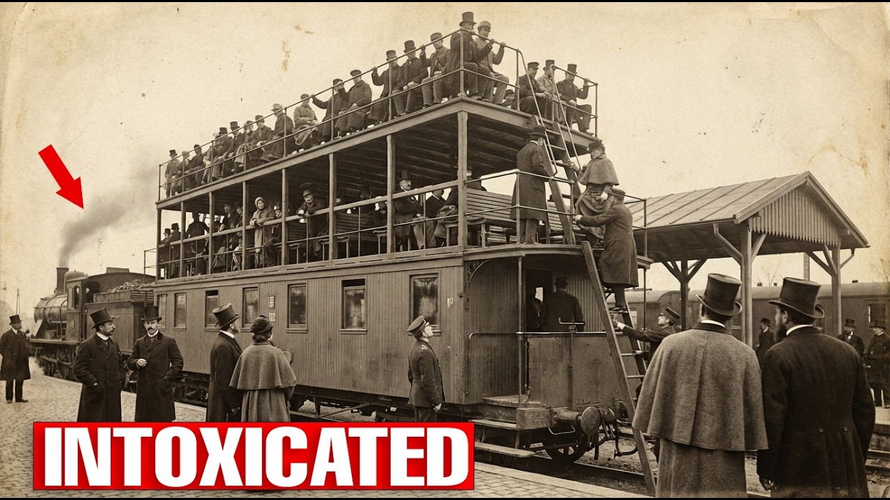 Would You Travel on the Roof of a Train in 1860?