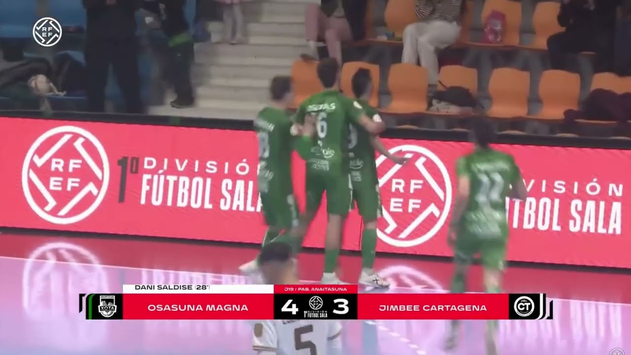 Goles de Dani Saldise contra Jimbee Cartagena - Temp.25/26