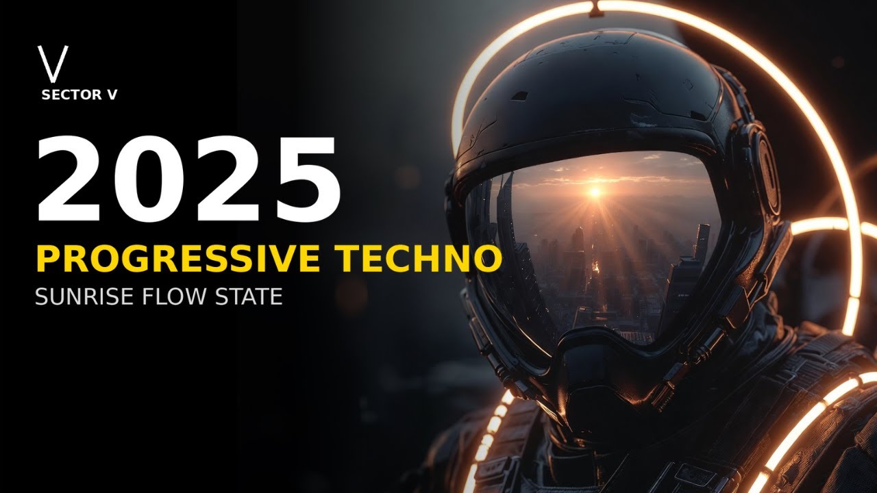 2025 Progressive Techno & Deep House | Sunrise Flow State Mix [Morning Focus]