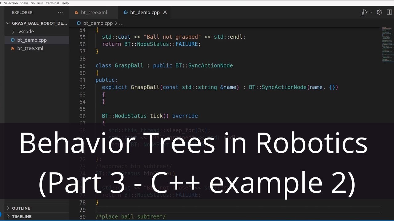 Behavior Trees in Robotics (Part 3 - C++ Example 2)