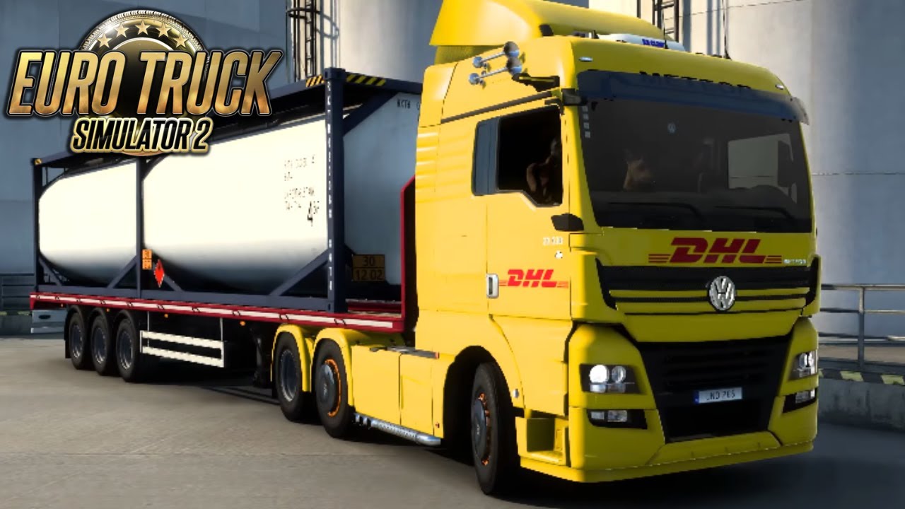 EURO TRUCK SIMULATOR 2 - Mod Volkswagen Meteor - GAMEPLAY ITA 4K