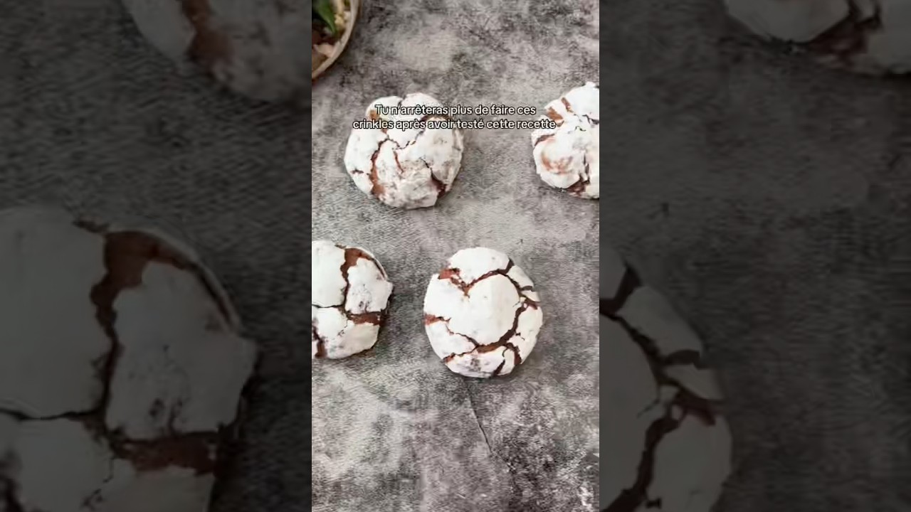 Recette crinkles