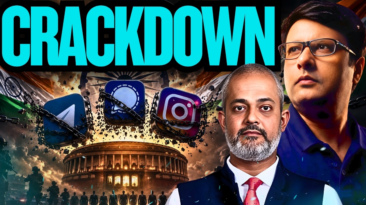 Modi Govt Cracks Down on Telegram, Signal & Instagram I Aadi Pathikrit Show